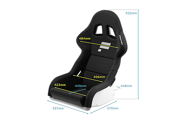 GT Cockpit Seat (White)