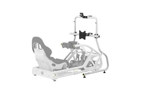 GT Cockpit Monitor Stand (White)