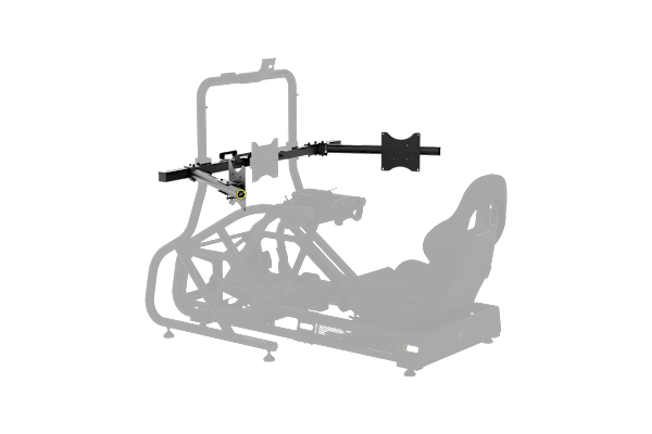 GT Cockpit Triple Monitor Expansion Kit (black)