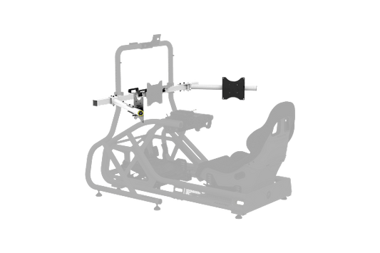 GT Cockpit Triple Monitor Expansion Kit (white)