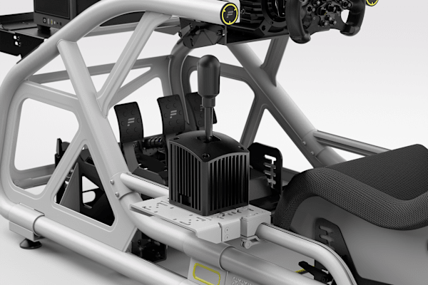 GT Cockpit Shifter Mount - Left (White)