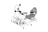 GT Cockpit Triple Monitor Expansion Kit (white)