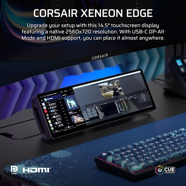 CORSAIR XENEON EDGE 14.5 inch LCD Touchscreen